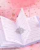 دفتر یادداشت فانتزی خودکار دار