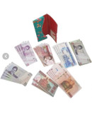 اسکناس های آموزشی ماوا همراه با کیف پول